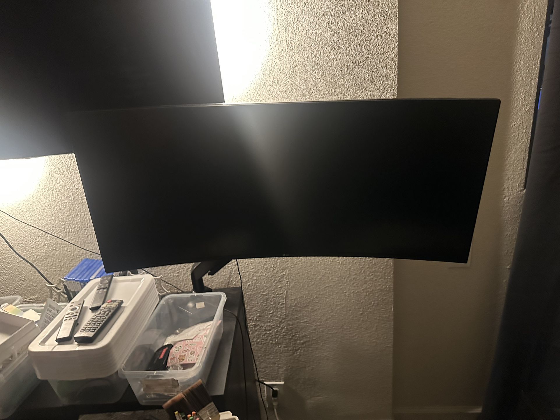 Lg QHD Monitor 144hz Refresh 34 In