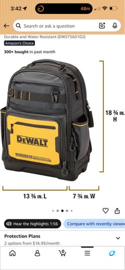 DEWALT Pro Tool Backpack