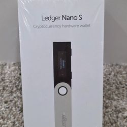 Ledger Nano S (Crypto currency Hardware Wallet)