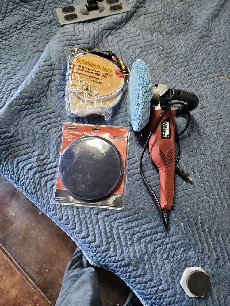 Chicago Electric Polisher 7" With Pads