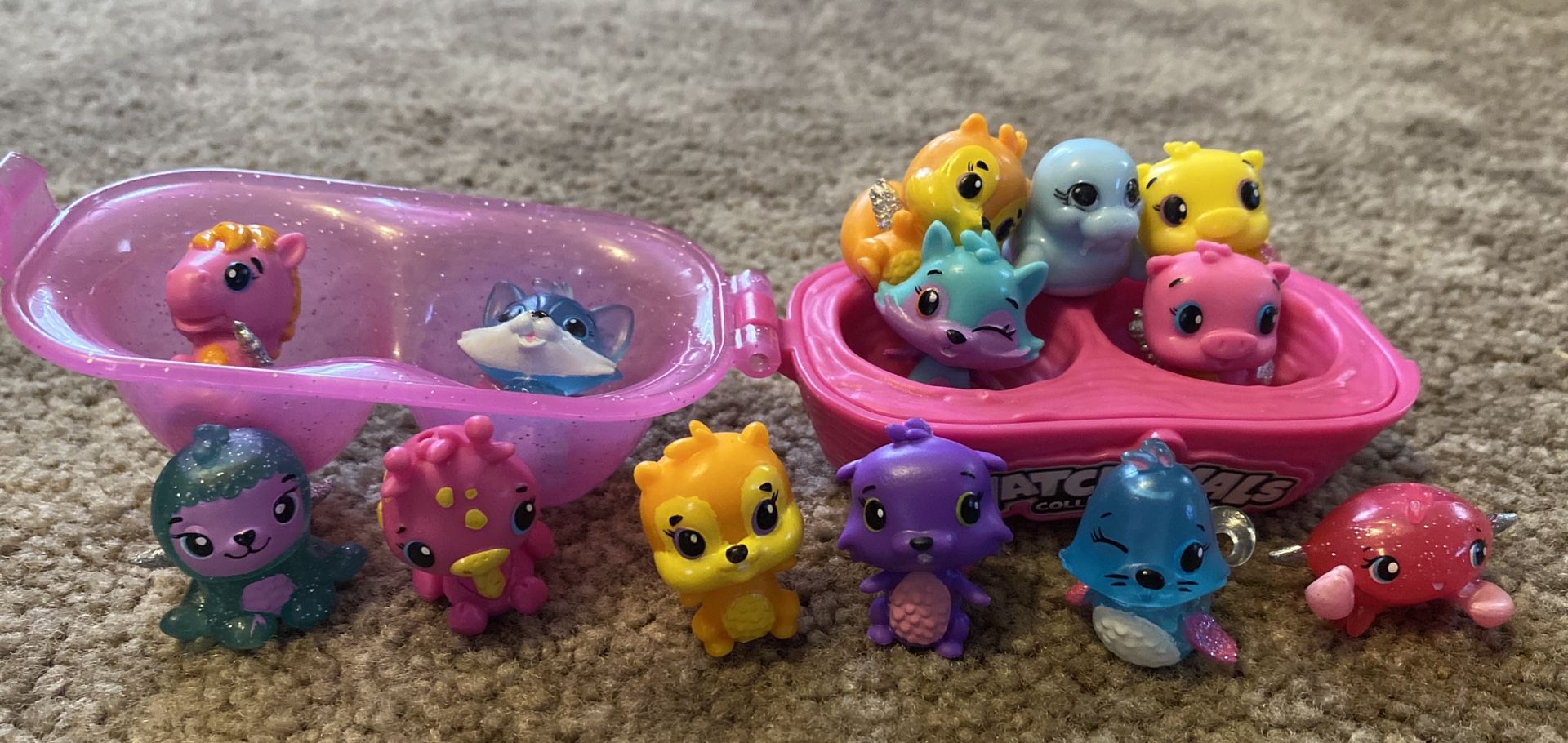 Large Set of Hatchimals Colleggtibles