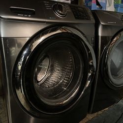 Washer And Electric Dryer.  Dryer Needs Heating Element 