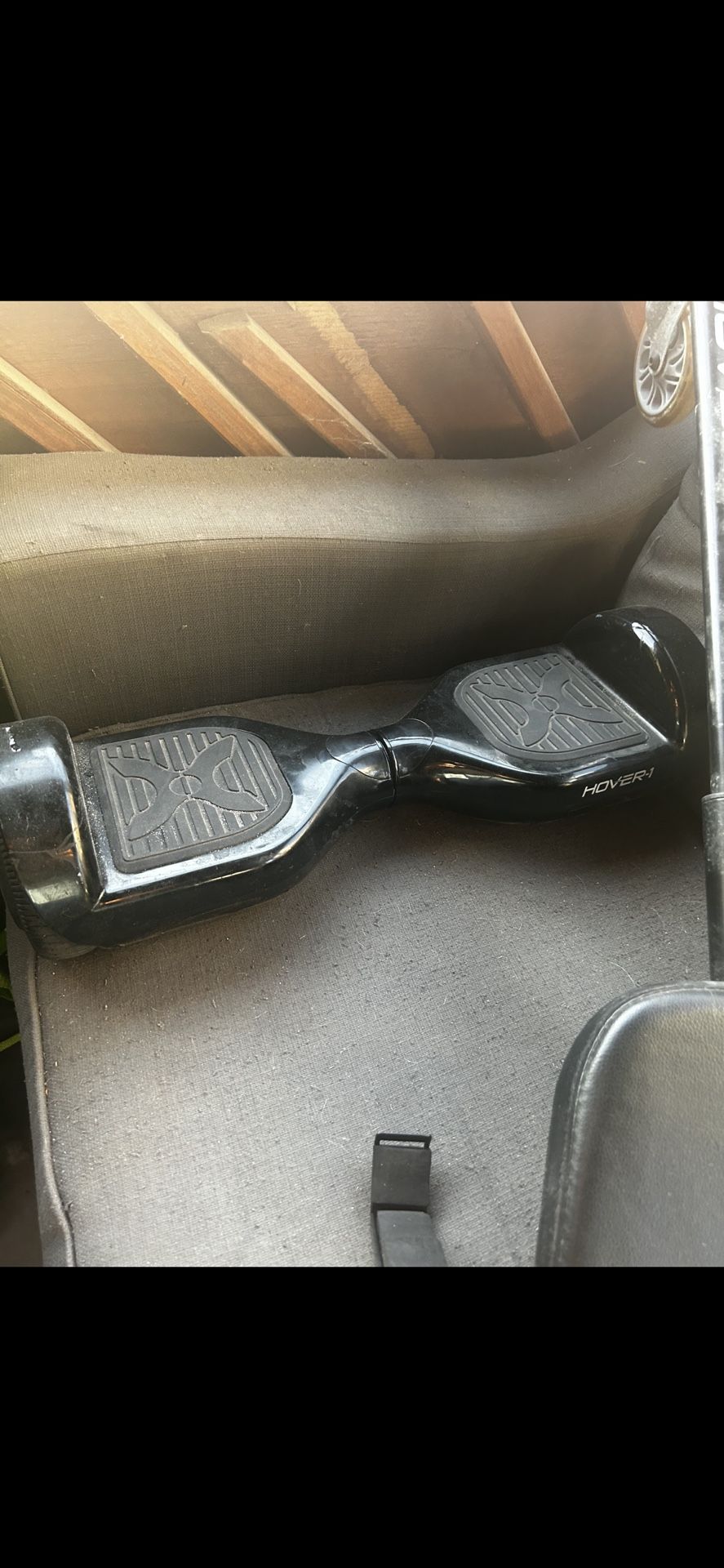 Hover Board With Seat Attachment