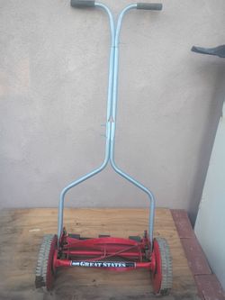 Manual push lawn mower