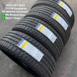 245/65R17 Goodyear New Set of Tires Installed and Balanced Set de Llantas Nuevas Instaladas y Balanceadas
