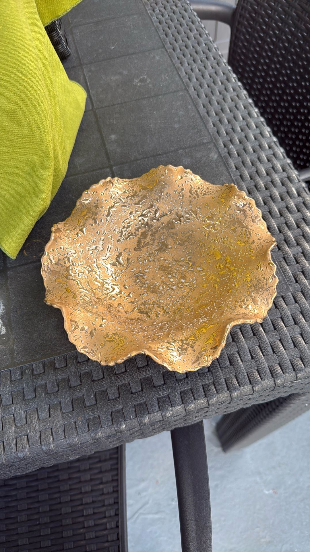 Plato 22k Oro Vintage