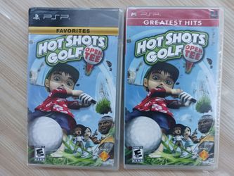 2 PSP GAMES SEALED HOT SHOTS GOLF 2 GAMES $20