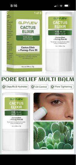 GLPYUEW Cactus Elixir Pore Relief Multi Balm