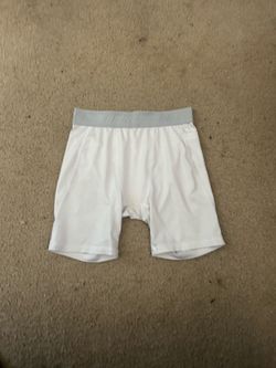 White DSG Compression Shorts