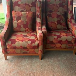 Two Sofa Chairs