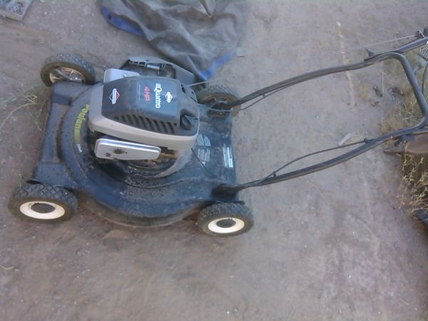 Briggs Stratton Quattro 4hp Lawn Mower 180 Firm Must Pick Up For Briggs Stratton Quattro 4hp Lawn Mower 180 Firm Must Pick Up For In Phoenix Az Offerup