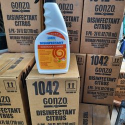 Citrus Disinfectant Cleaner 30 Bottles 