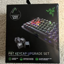 Razer PBT Keycaps Black