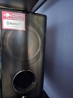Lg Sound Bar And Subwoofer