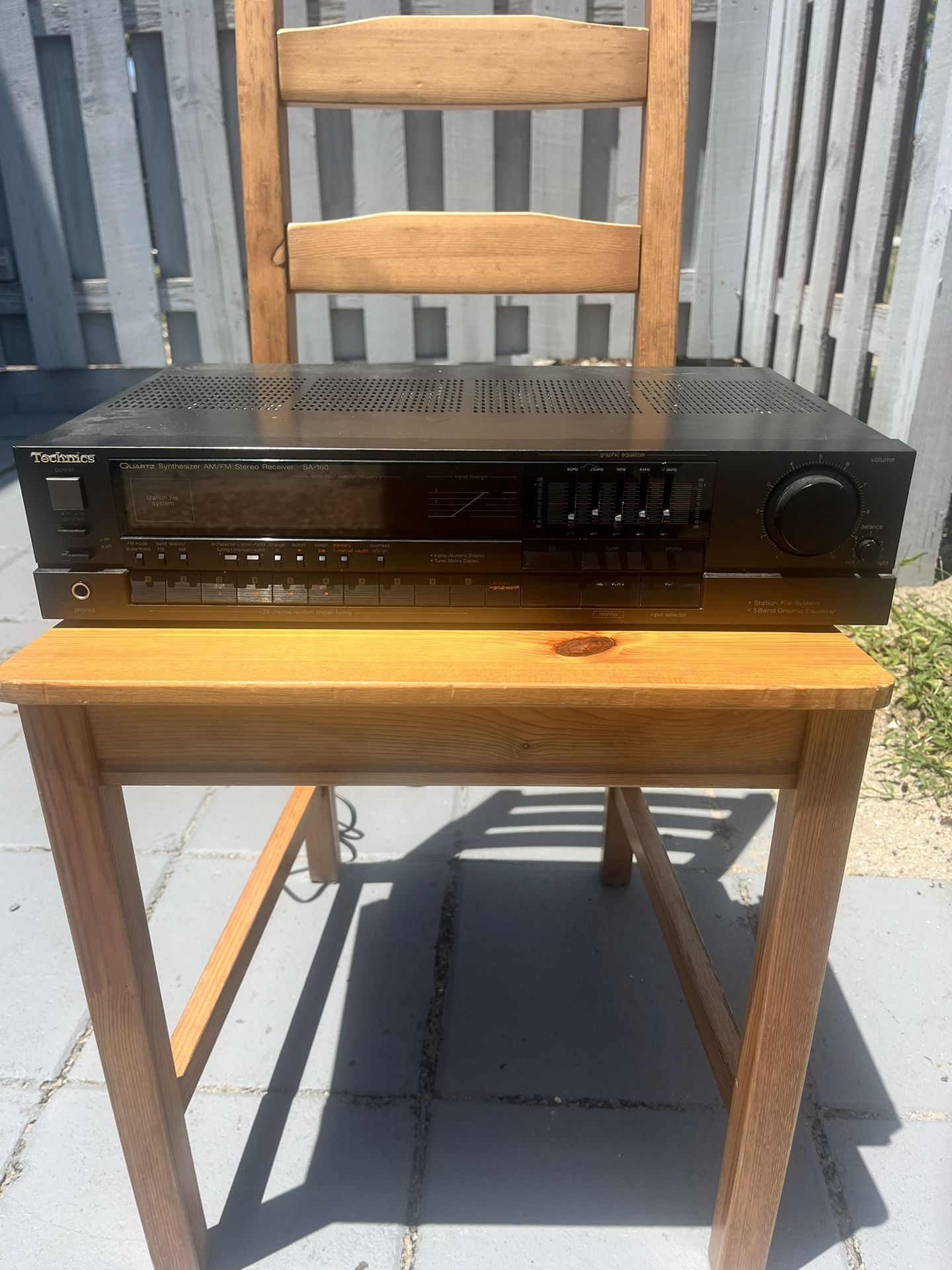 Technics SA-160 AM/FM Stereo Receiver