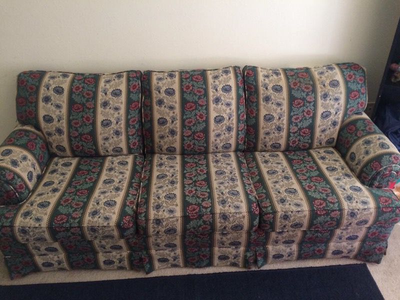 Moving sale three seater comfy couch