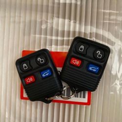 2 New Ford Key Fobs (original Ford Remote)