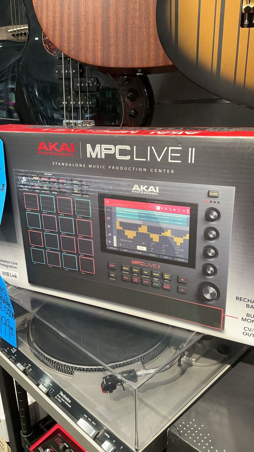 Akai Professional Mpc Live I standalone music production center with original box excellent condition