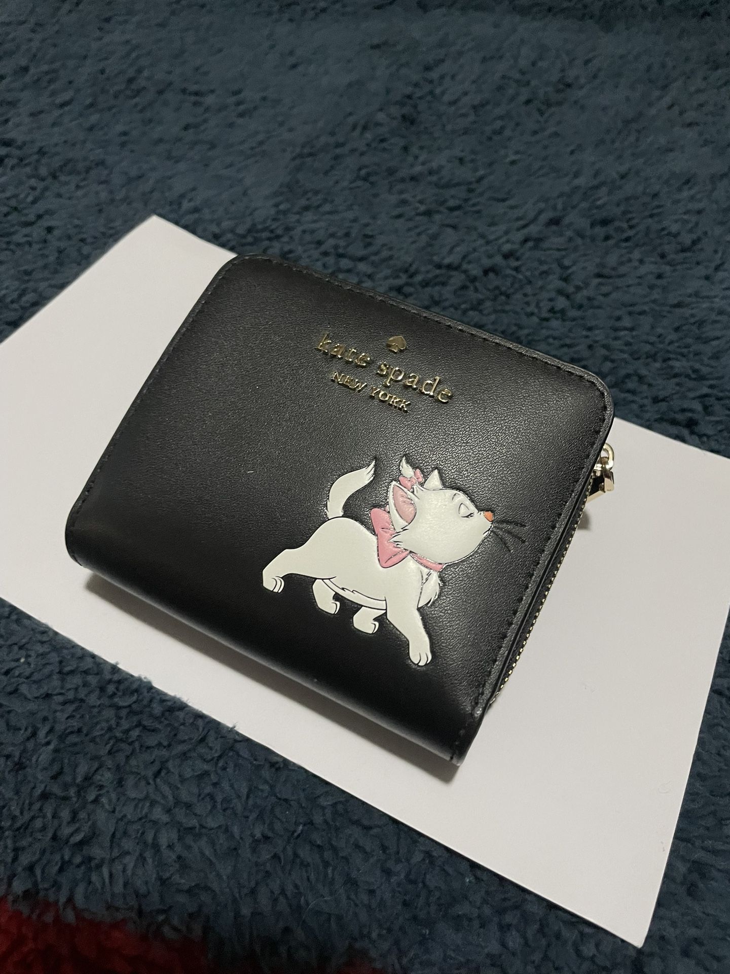 Disney x Kate Spade New York Aristocats Small Zip Bifold Wallet