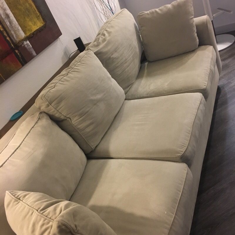 Beige Sofa from Havertys furniture