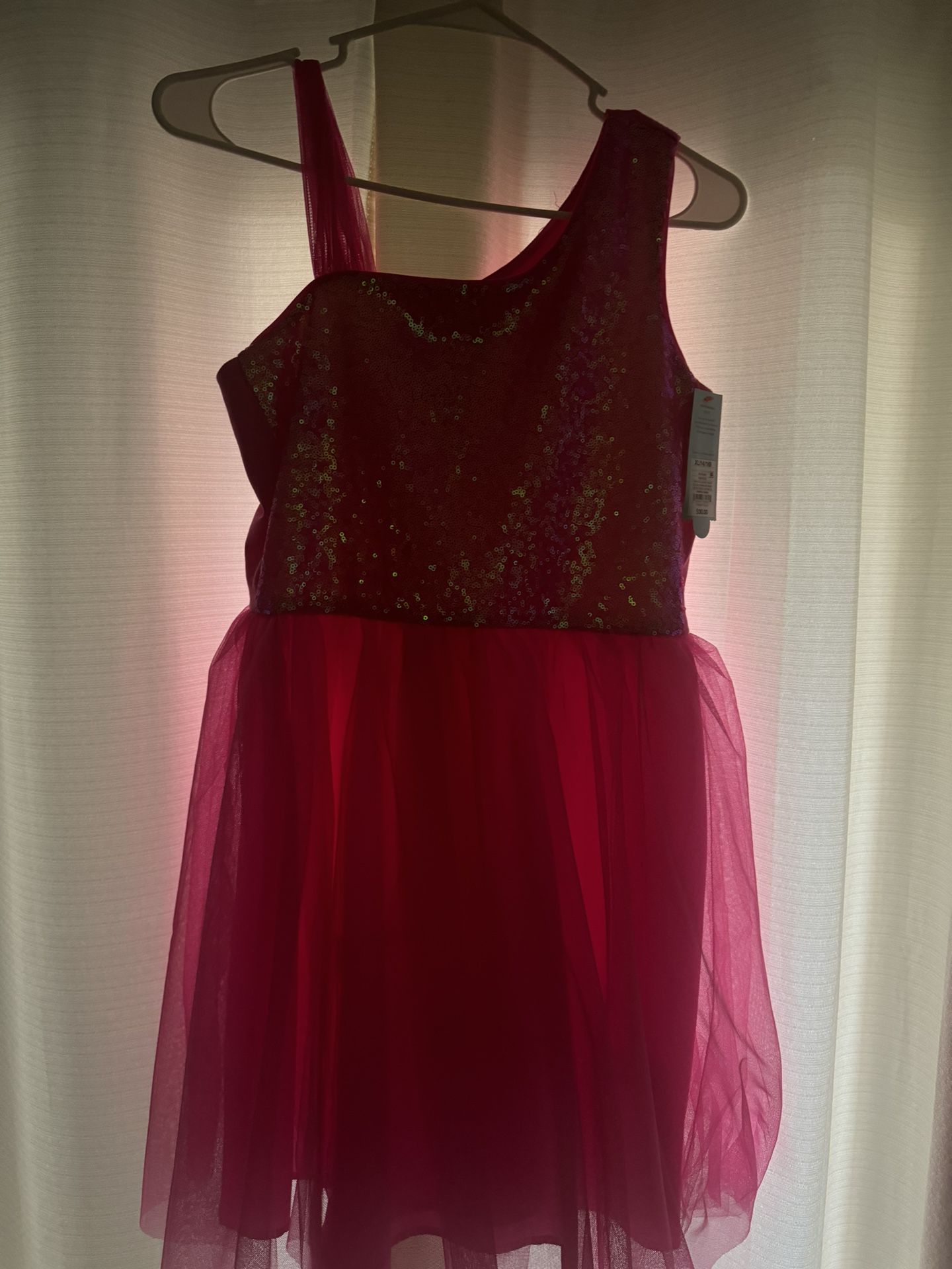 Hot Pink Dress Size 14 New 