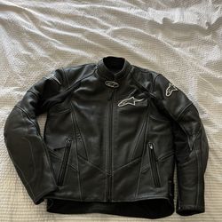 Alpinestars Perforated Leather Jacket Size 52/42