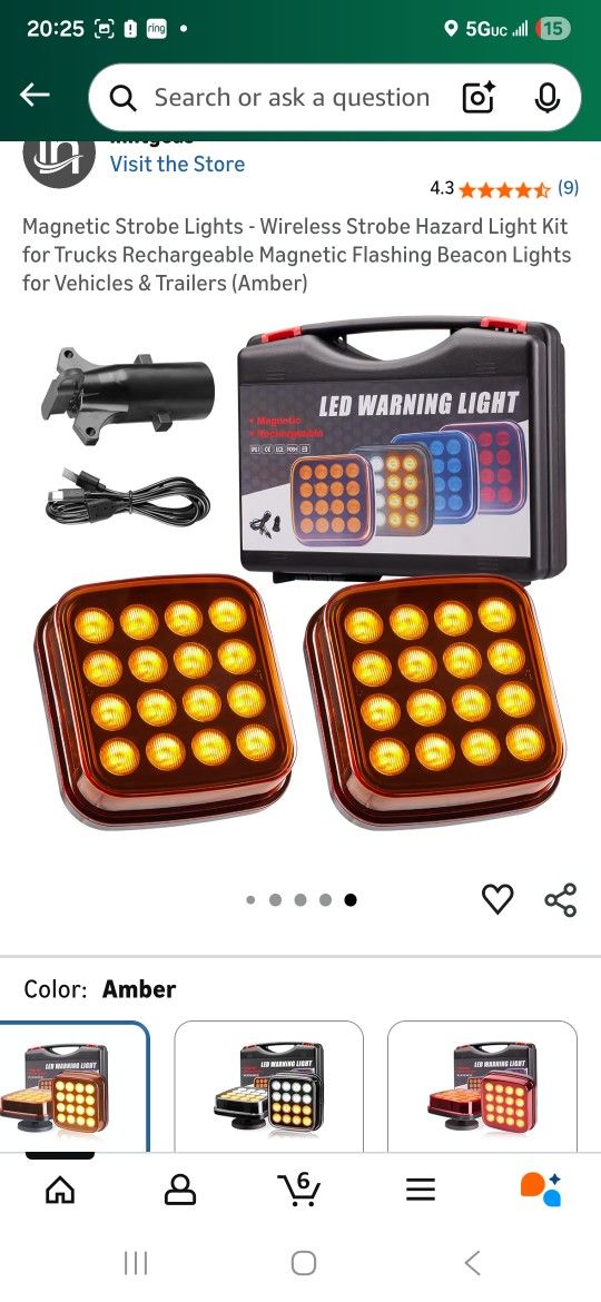 Magnetic Strobe Lights
