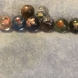 Pokemon Marbles  And Cards
