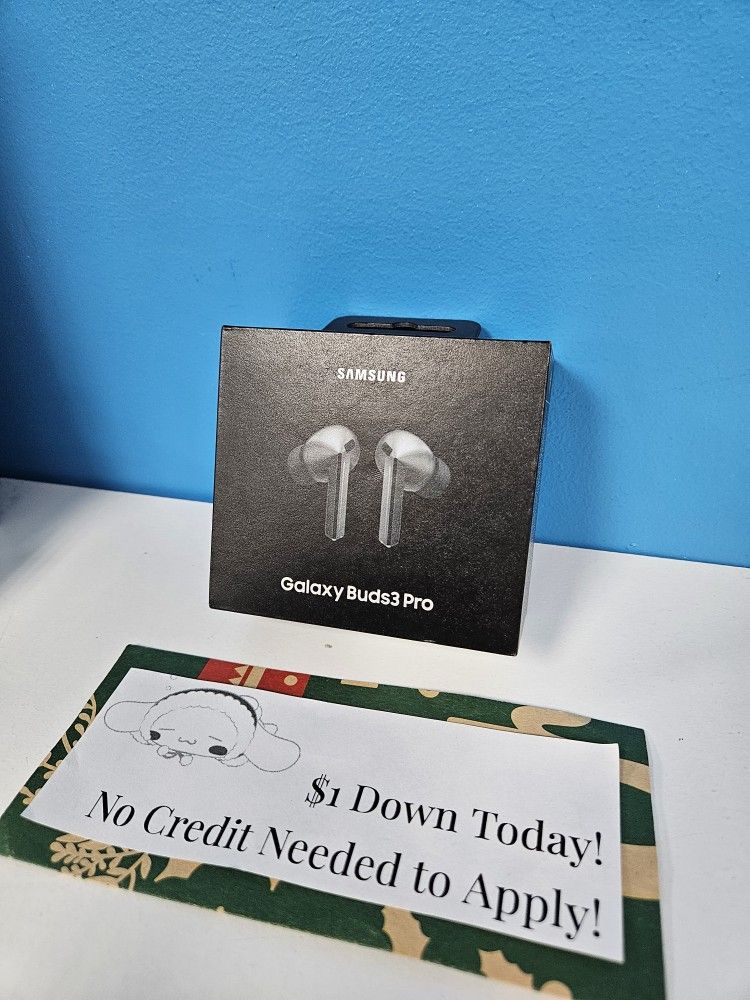 New-Samsung Galaxy Buds Pro 2-Wireless Earbuds - Payments Available - Pay $1 Down To take It home