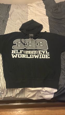 333 half-evil sweater/black/large