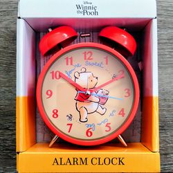 NEW Disney Winnie the Pooh Alarm bell clock