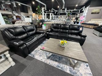 2 PC RECLINER SOFA AND LOVESEAT