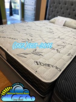 Black Bamboo Mattress Queen Delivery🚚