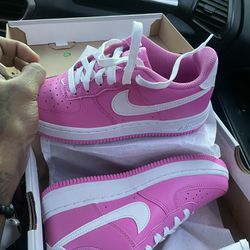Girls  Air Force Ones Pink 