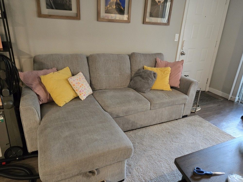 Couch With Pull Out And Storage