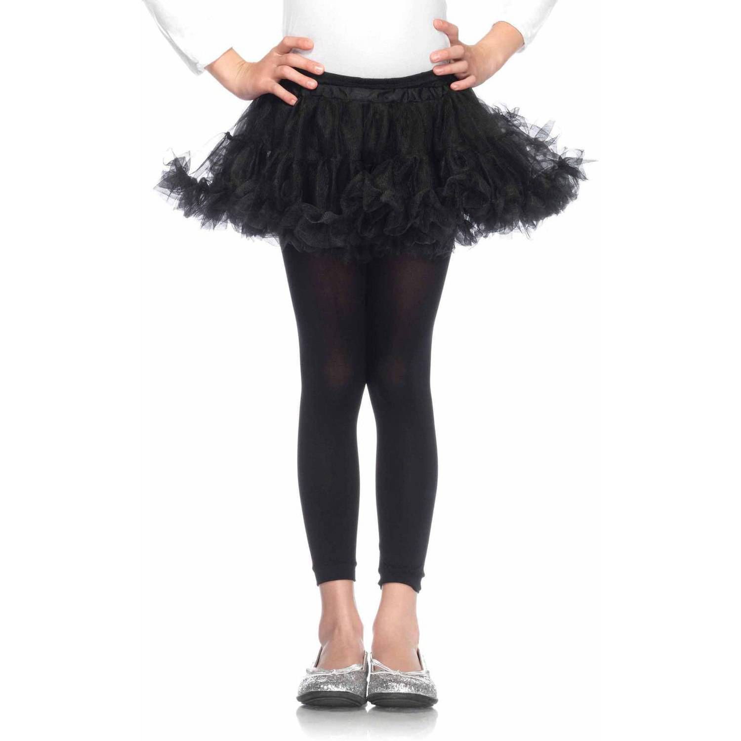 Black PETTICOAT skirt for a child. One size.