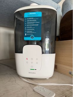 Like new HoMedics TotalComfort Ultrasonic Humidifier with UV-C Technology