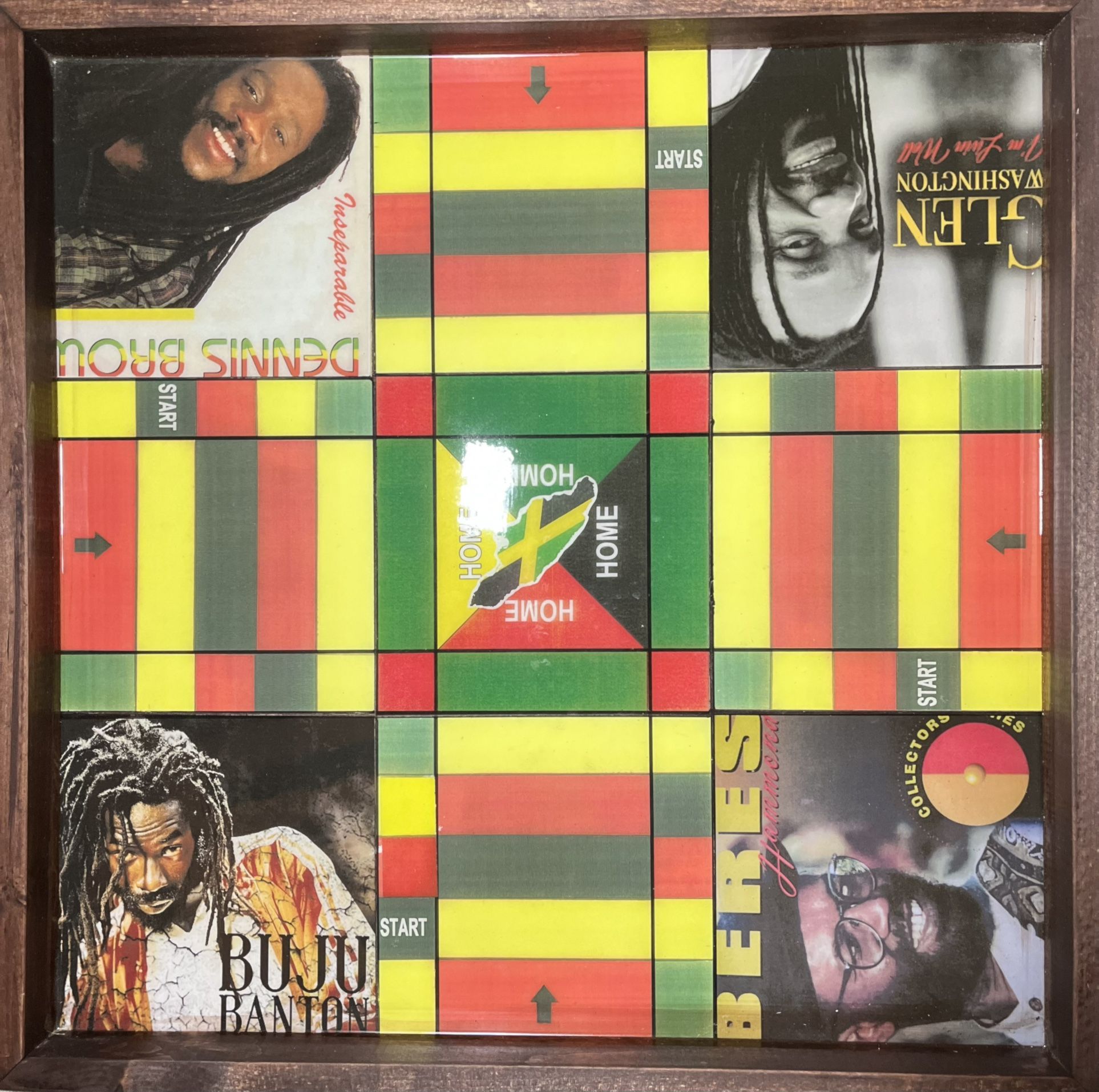 Jamaican Ludi Board / Ludo Board