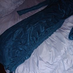 Turquoise Green Dress