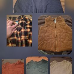 Boys Tops With Vests 
