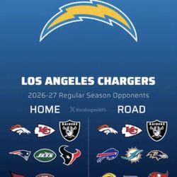 Los Angeles Chargers Season Tickets 