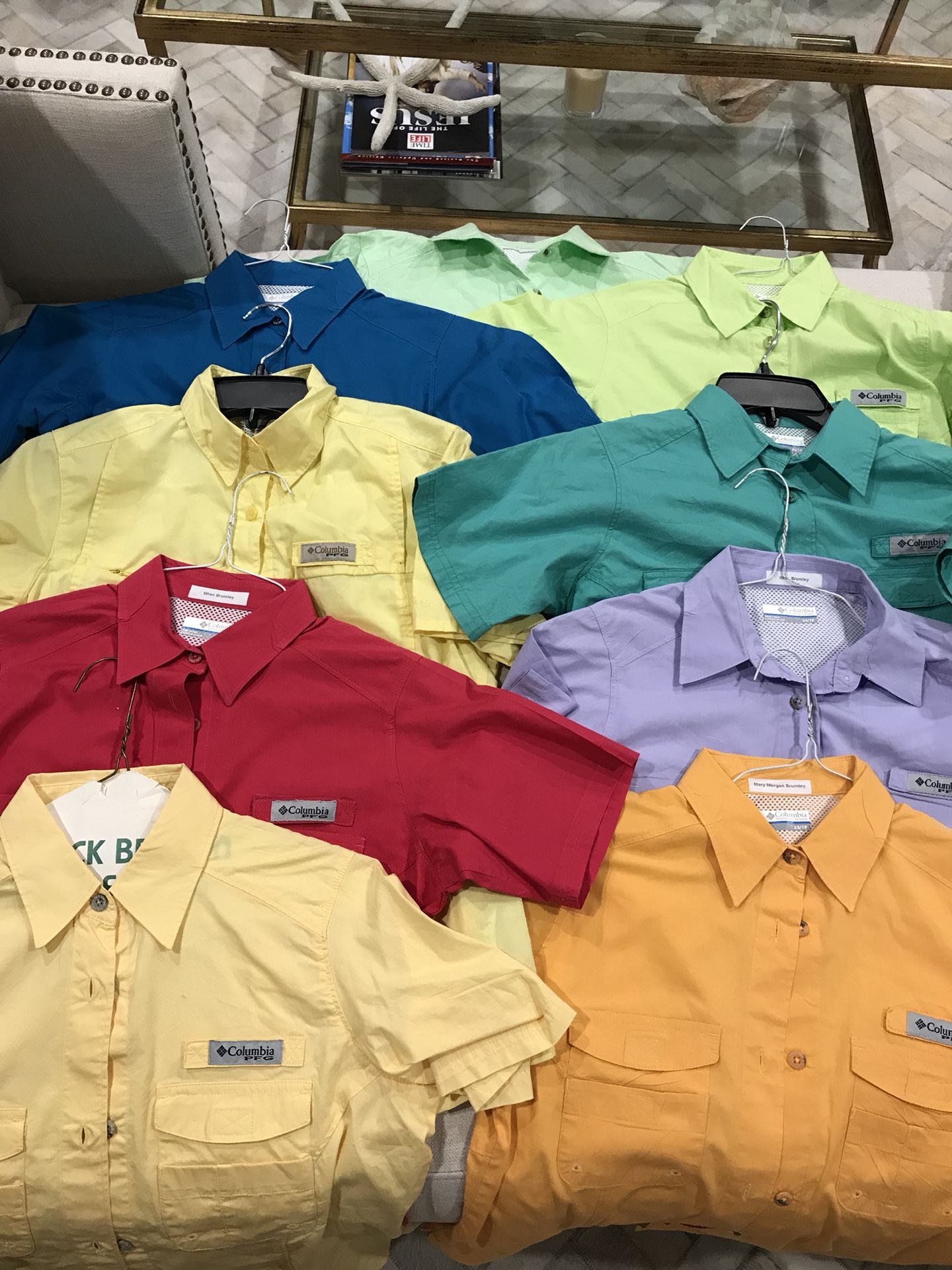 Columbia fishing shirts