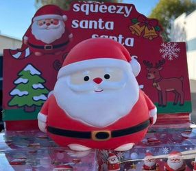 Squeezy  Jumbo Santa  Snowman Squishy Toy