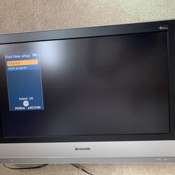Panasonic 32” TV With Remote and Manual!!