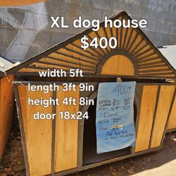 XL Dog House 
