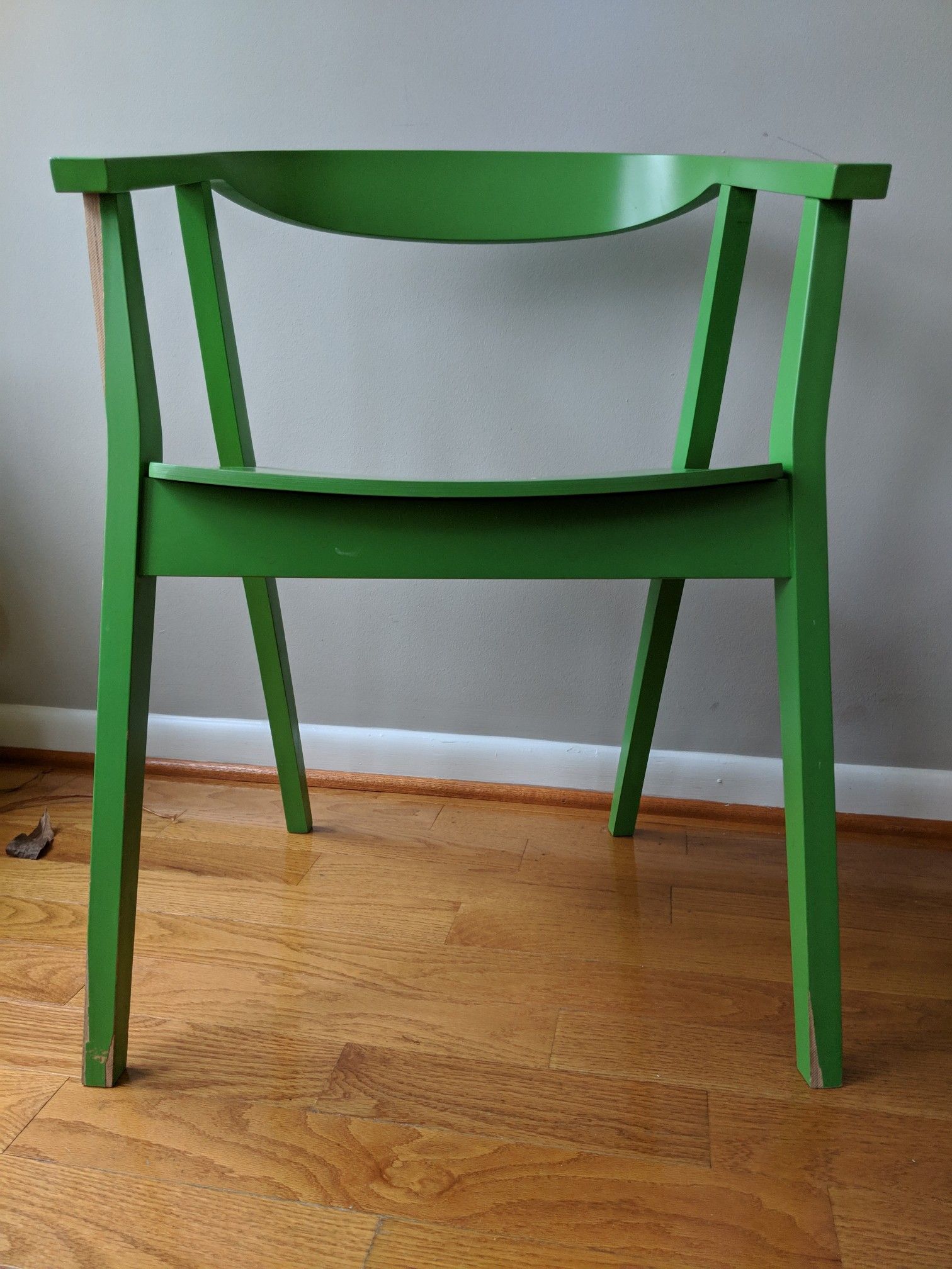 IKEA Stockholm Green Chairs (set of 2)