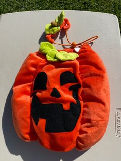 Size Small Pet Dog Cat Pumpkin Halloween Costume Pet Clothing