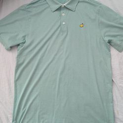 Masters Clubhouse Collection Men's Golf Shirt Size XL