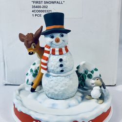 Vintage Disney Christmas Statues By Grolier Mickey Mouse 