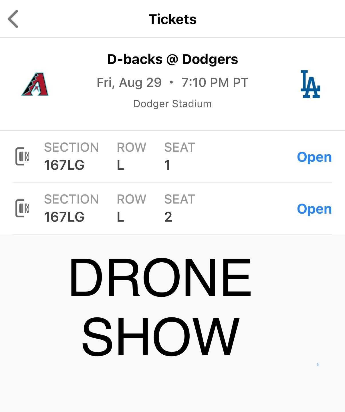 Dodgers Tickets